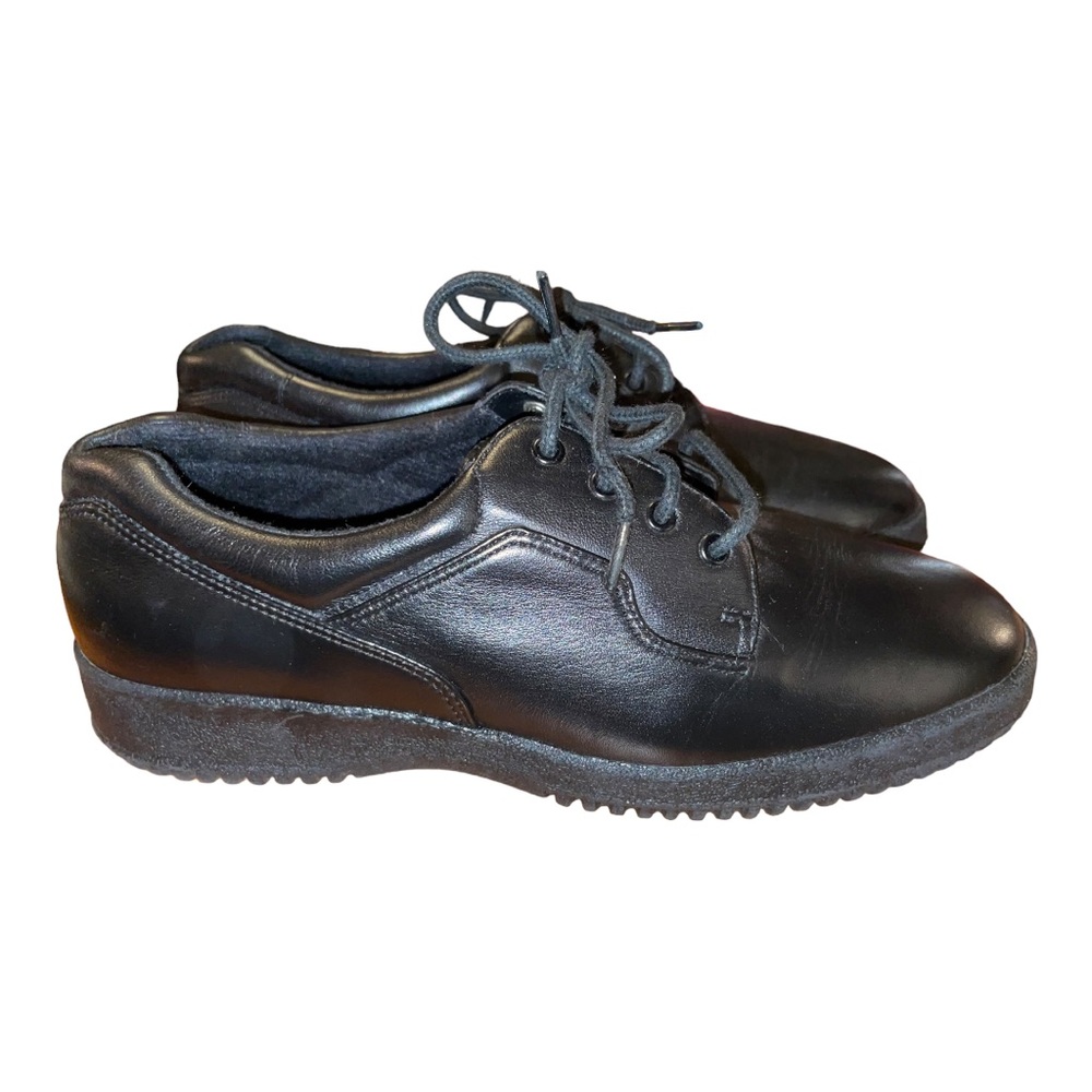 Grasshoppers men’s shoes Leather upper black size : 8
